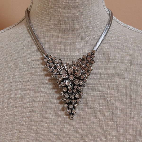 Chunky Rhinestone Necklace