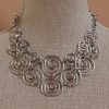 Vintage twisted spiral design necklace